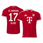 Versão do Jogador OLISE #17 Bayern Munich Casa Futebol Camisas 2026/27 Vermelho