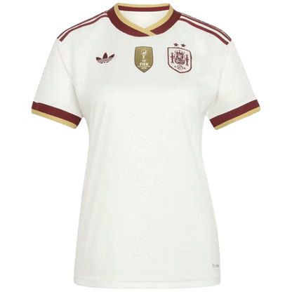 Mulheres Spain Alternativa Camisa World Cup 2026 Branco