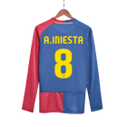 A.INIESTA #8 Barcelona Retro Jersey Home Camisola de futebol de manga comprida 2008/09 - Final da UCL