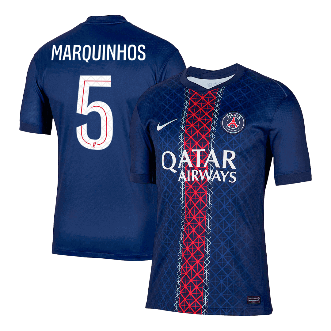 Camiseta MARQUINHOS #5 PSG Primera equipación 2025/26