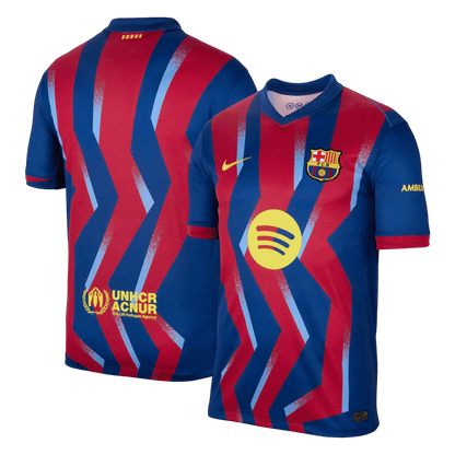 Barcelona Quarta Camisa 2025/26 Vermelho&Azul