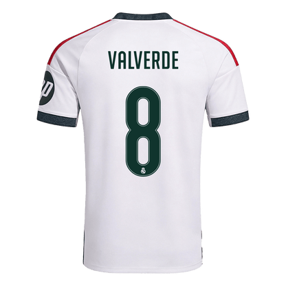 【Super Qualidade】VALVERDE #8 Real Madrid
 Casa Futebol Camisa 2026/27 Branco