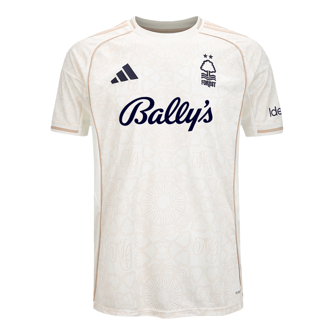 Nottingham Forest Fora Camisa 2025/26 Branco