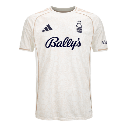 Nottingham Forest Fora Camisa 2025/26 Branco