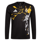 Real Madrid Manga comprida Camisa 2025/26 Preto