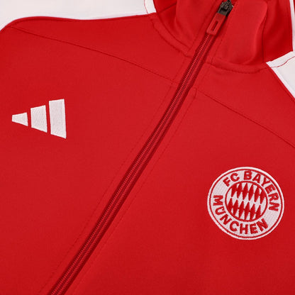 Bayern Munich Treino Jaqueta Conjunto (Jaqueta+Calças) 2025/26 Vermelho