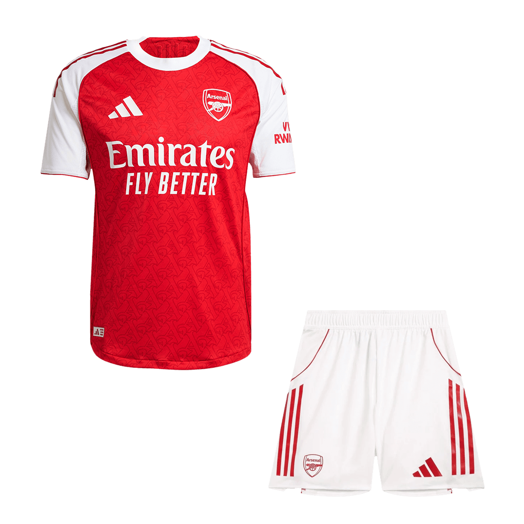 Arsenal 
Casa 
 Camisa 
 Conjunto (Camisa + Calções) 
2025/26 
Vermelho