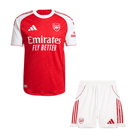 Arsenal 
Casa 
 Camisa 
 Conjunto (Camisa + Calções) 
2025/26 
Vermelho