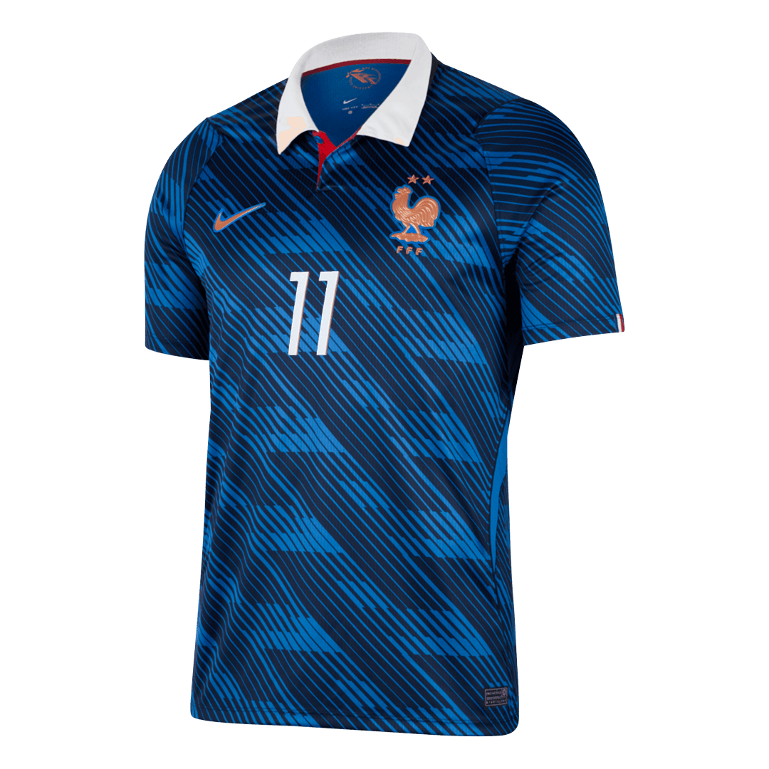 OLISE #11 France Casa Copa do Mundo Camisa 2026 Azul