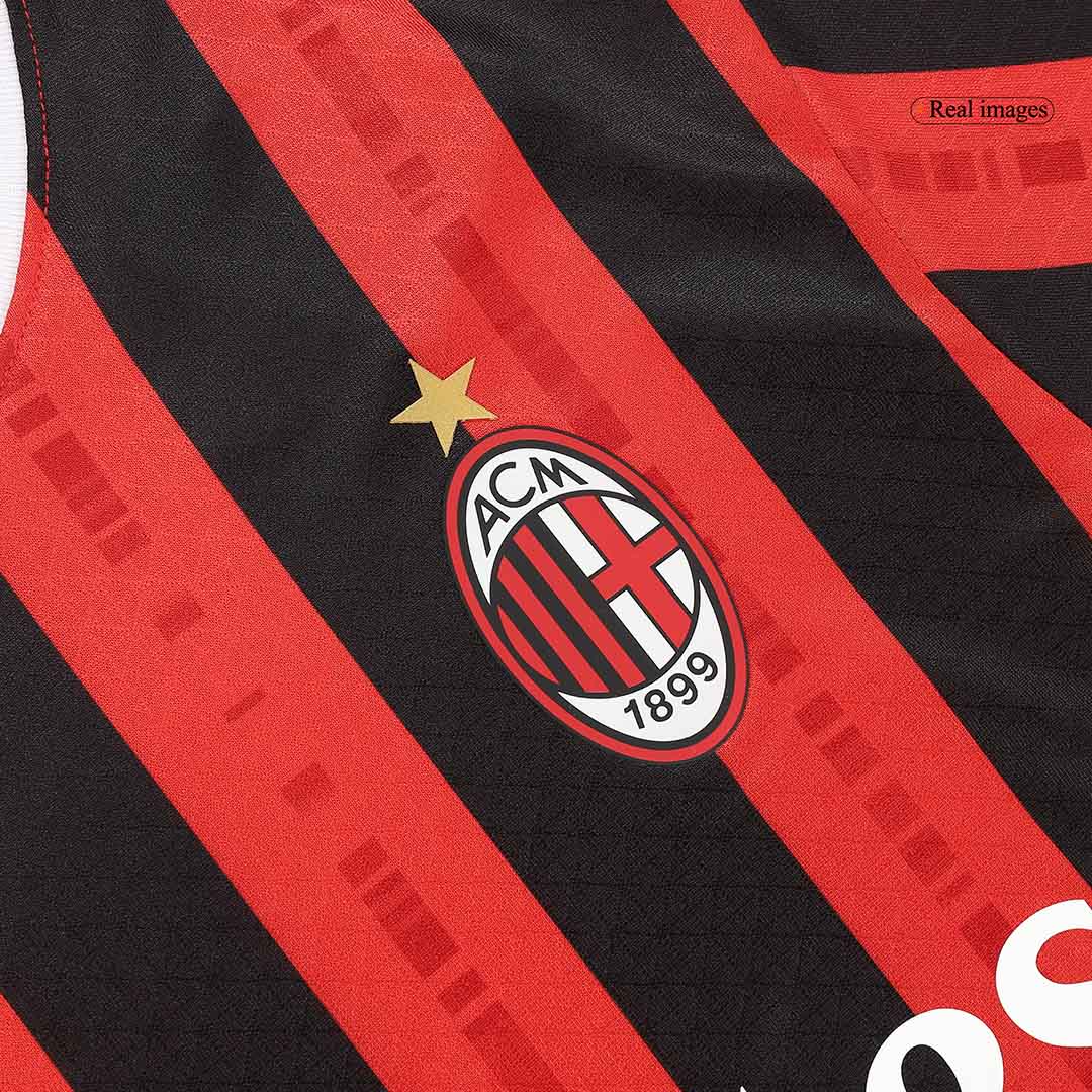 Camisola de futebol aut¨ºntica RAFA LEAO #10 AC Milan Home 2024/25