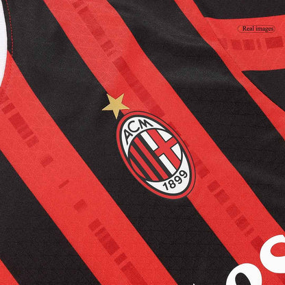 Camisola de futebol autêntico RAFA LEAO #10 AC Milan Home 2024/25