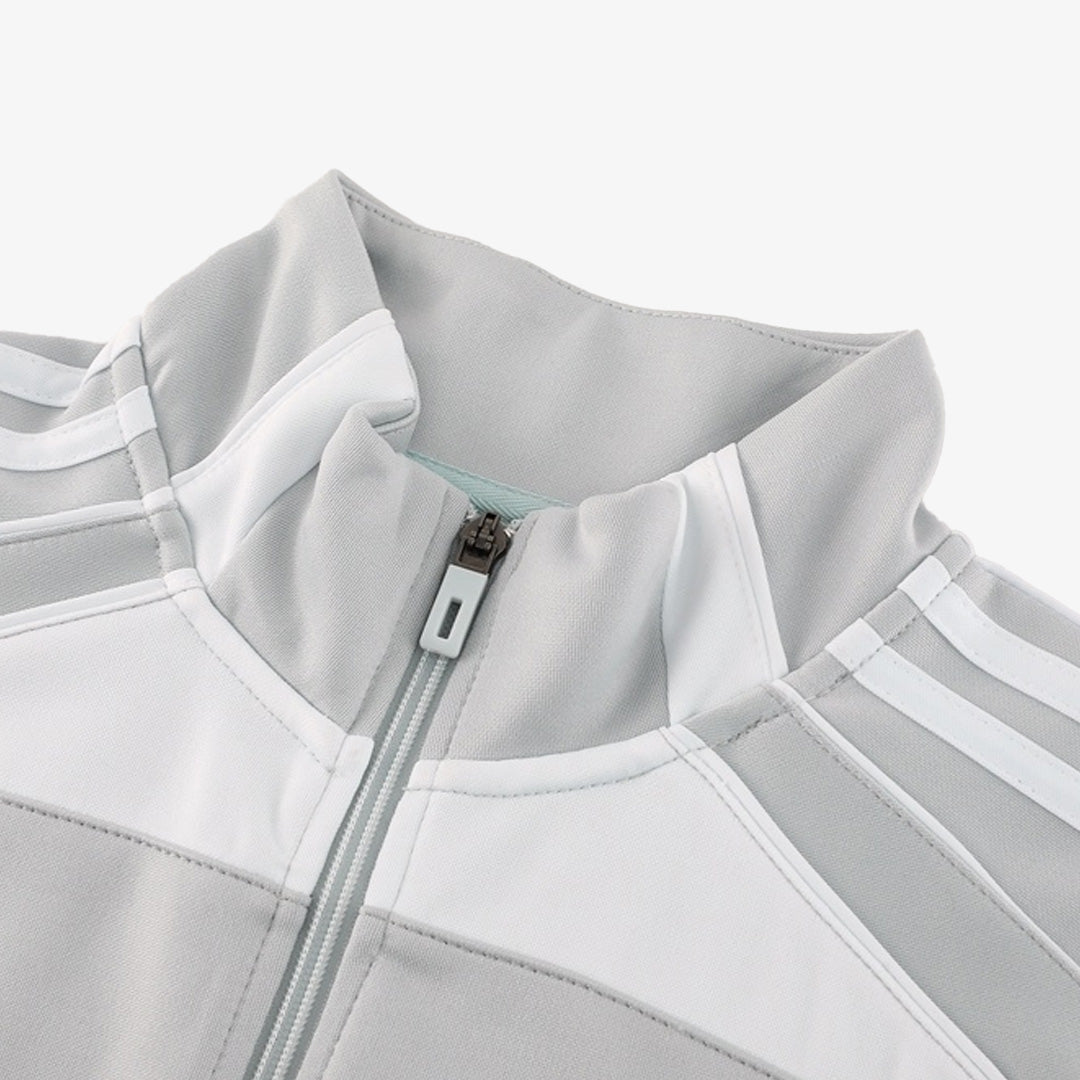 Real Madrid Conjunto Casaco(Blusão+Calça) Formação Blusão 2025/26 Cinza