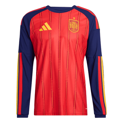 Spain Casa Manga comprida Camisa 2026 Vermelho