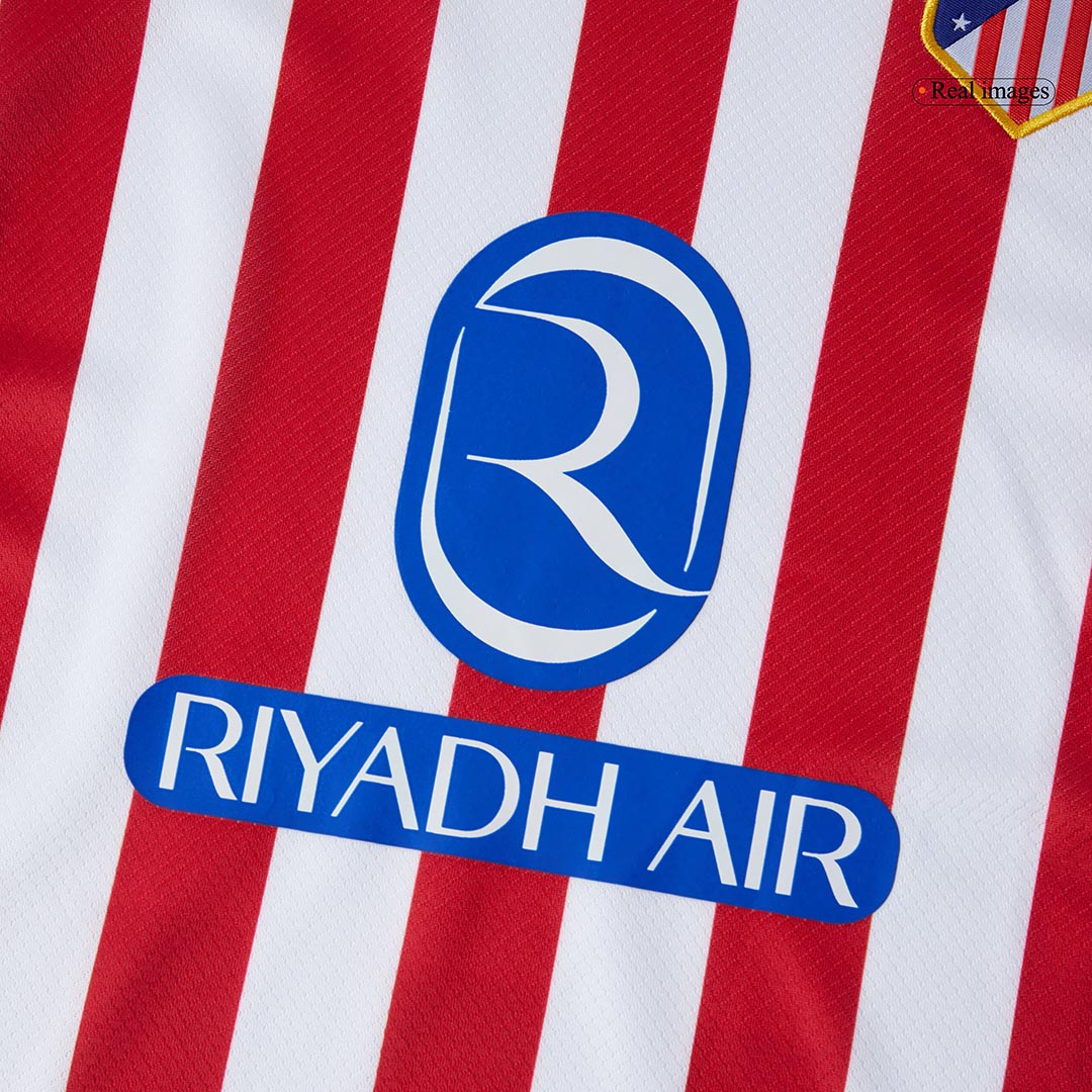 Atletico Madrid Infantil Casa Conjunto (Camisa + Calção + Meias) 2025/26