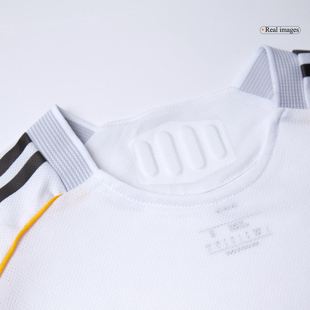 Autêntico MBAPPÉ #9 Real Madrid Casa Futebol Camisas 2025/26 Branco