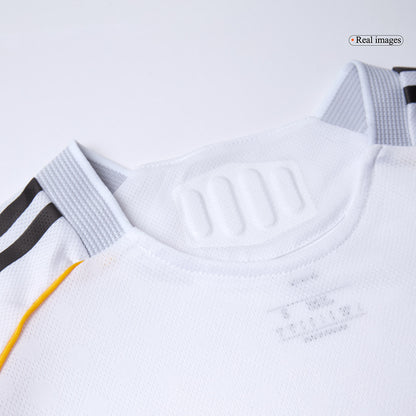 Autêntico MBAPPÉ #9 Real Madrid Casa Futebol Camisas 2025/26 Branco