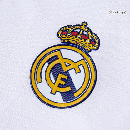 Autêntico MBAPPÉ #9 Real Madrid Casa Futebol Camisas 2025/26 Branco