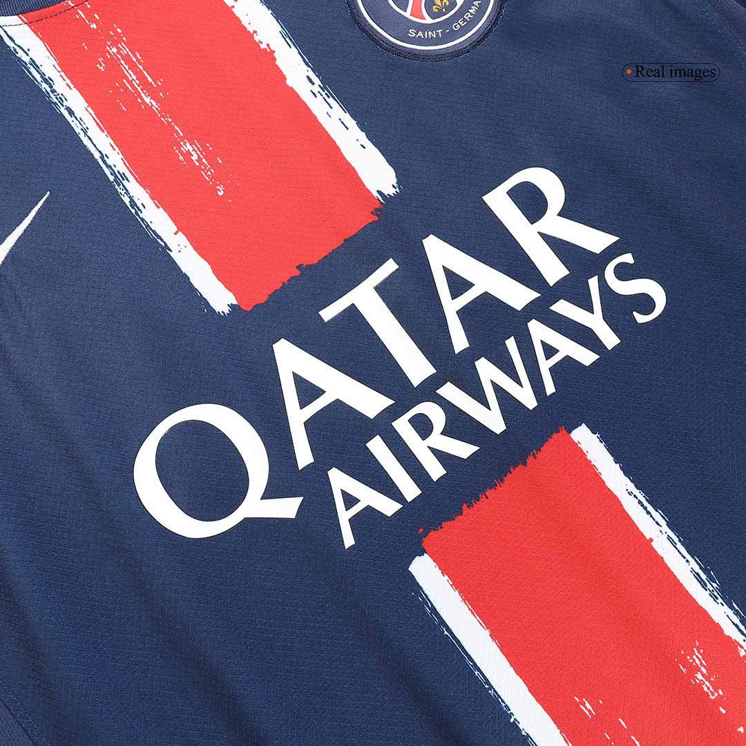 Camisola de futebol PSG Home personalizada 2024/25