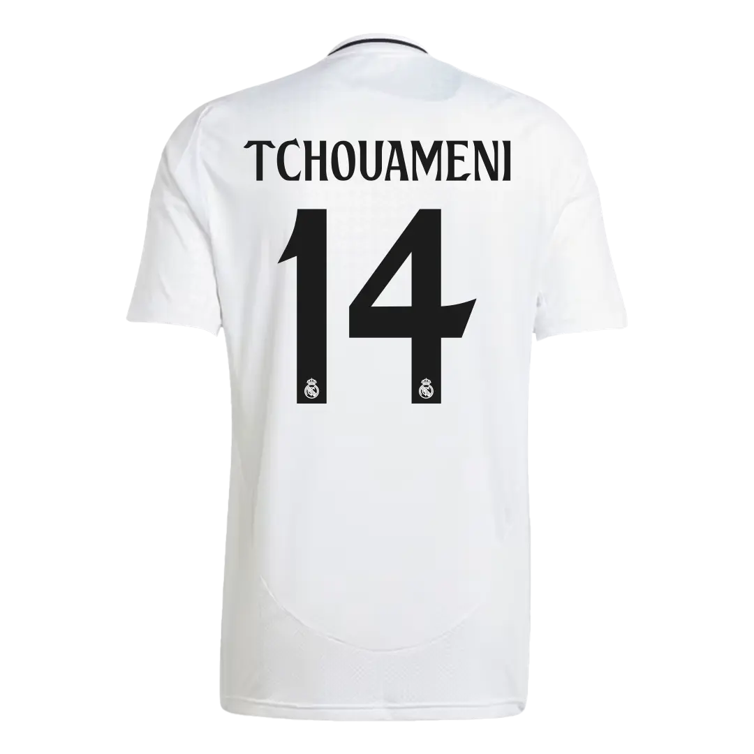 TCHOUAMENI #14 Real Madrid Home football shirt 2024/25