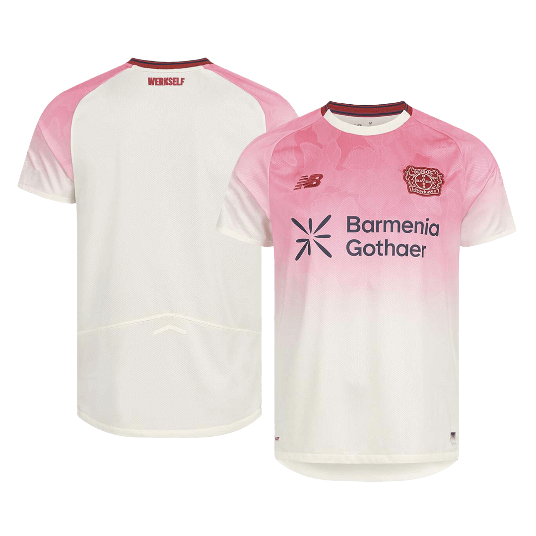 Bayer 04 Leverkusen Fora Camisa 2025/26 Rosa