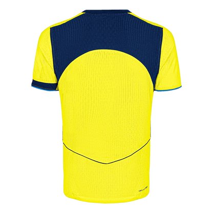 Jogador Tottenham Hotspur Fora Terceira Futebol Camisas 2025/26 Amarelo