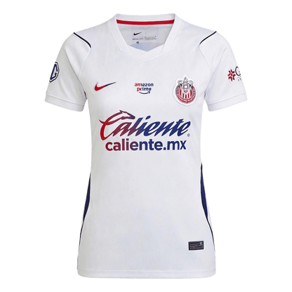 Mulheres Chivas Alternativa Camisa 2026/27 Branco