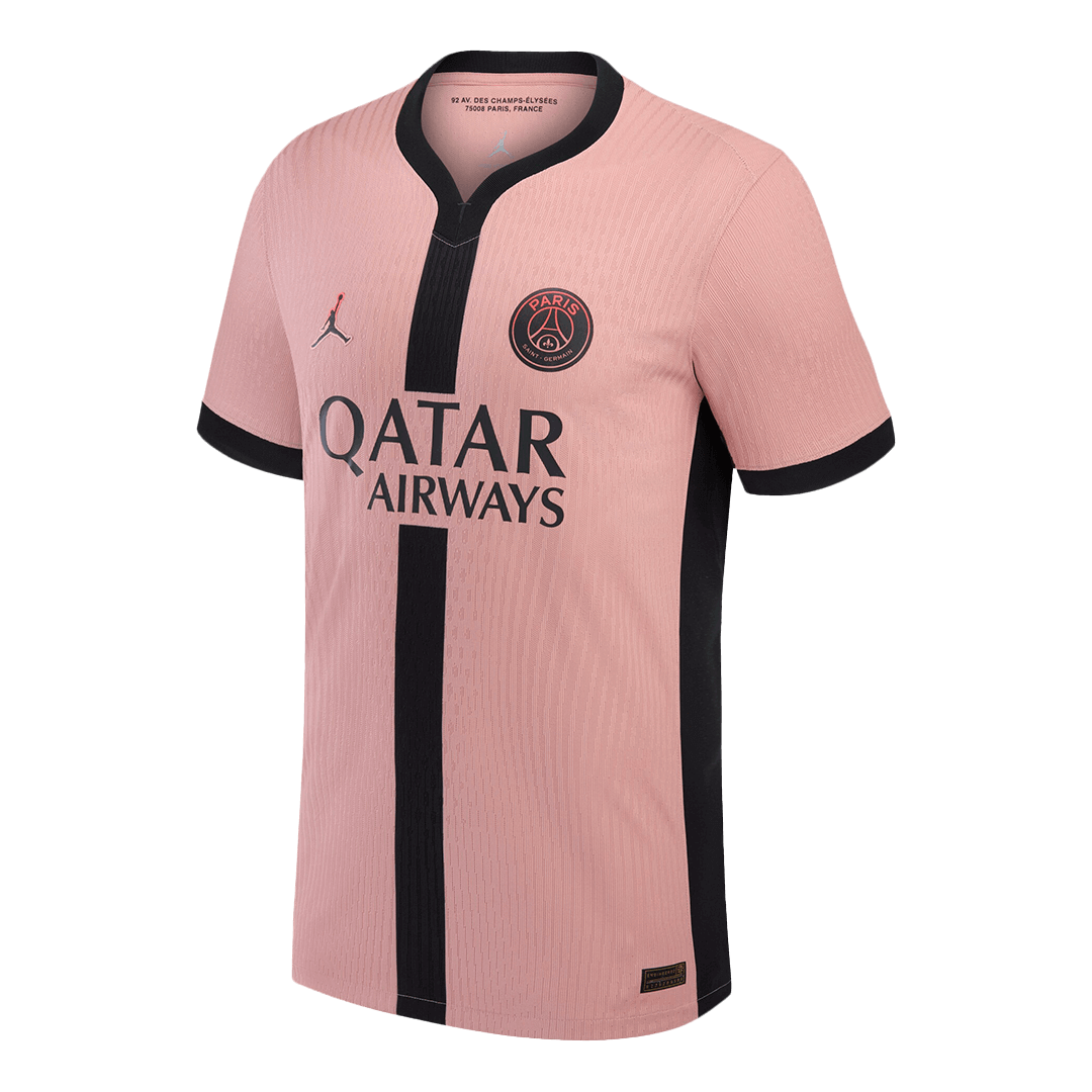 Camisola de futebol aut¨ºntica PSG Third Away Shirt 2024/25