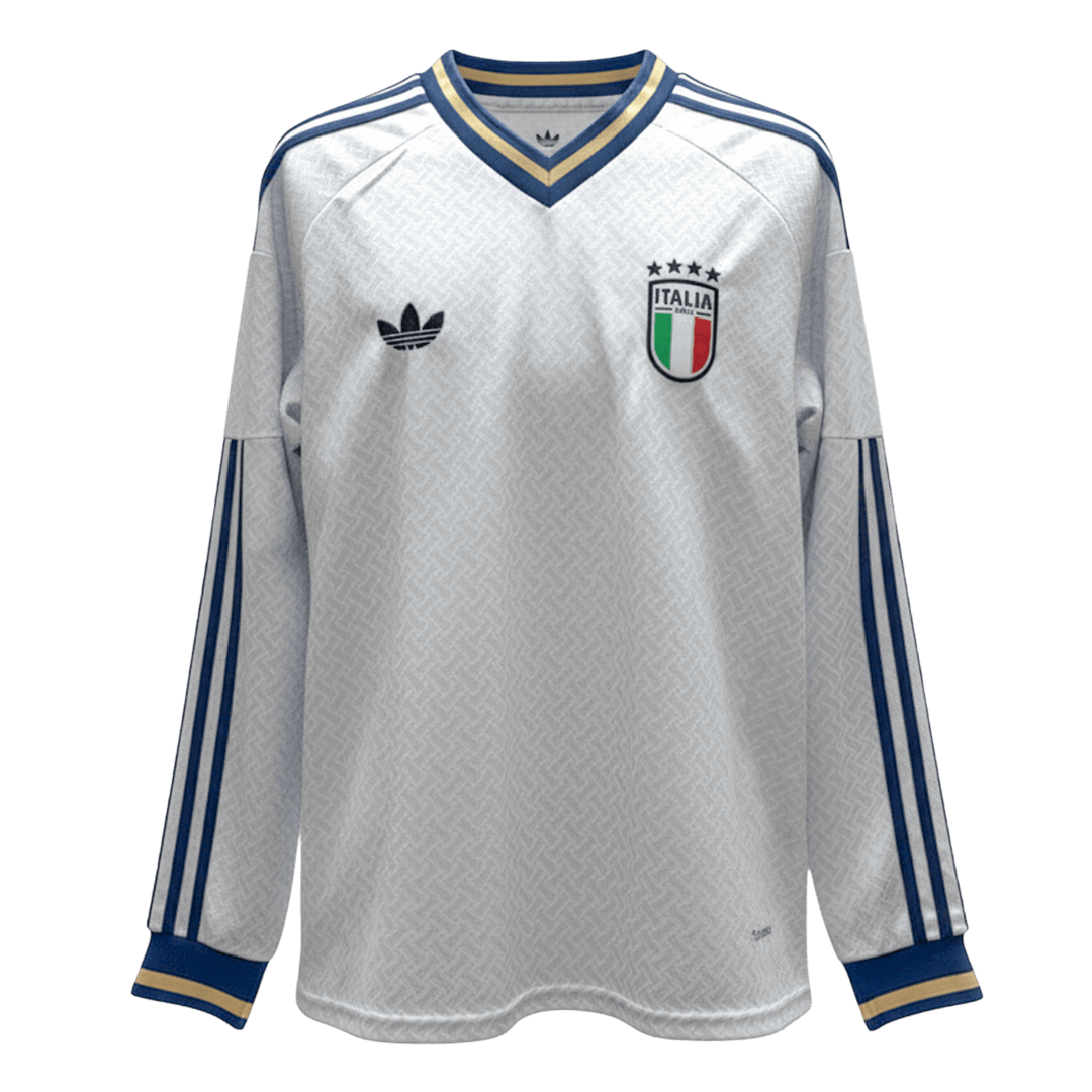 Italy Fora Manga comprida Camisa 2026 Branco