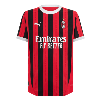 Camisola de futebol autêntico RAFA LEAO #10 AC Milan Home 2024/25