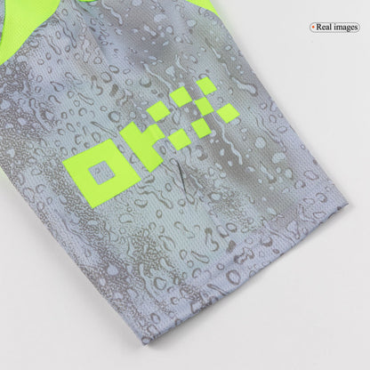 Manchester City 
 Fora Terceira Camisa Conjunto(Camisa+Calções+Meias) 2025/26