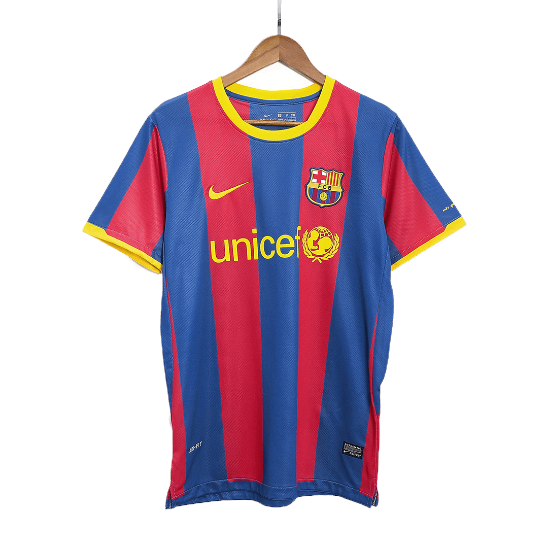 MESSI #10 Barcelona Retro Jersey Home Soccer Shirt 2010/11