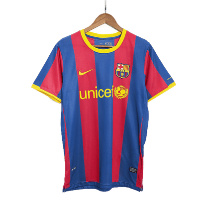 Camisola de futebol retro XAVI #6 Barcelona Home 2010/11
