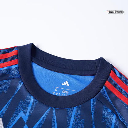 Arsenal 
 Fora Camisa Conjunto(Camisa+Calções+Meias) 2025/26 Azul