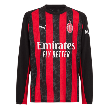 AC Milan Casa Manga comprida Camisa 2025/26