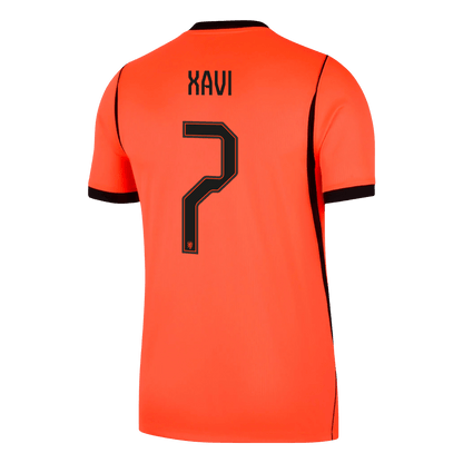 XAVI #7 Netherlands Casa Copa do Mundo Camisa 2026 Laranja