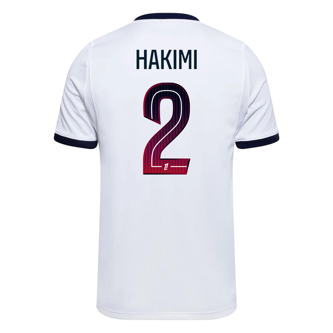 HAKIMI #2 PSG Fora Camisa 2026/27 Branco